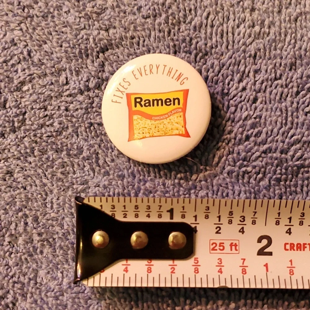 Ramen fixes everything pin